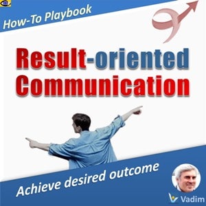 Result-oriented Communication course by VadiK  persuasive selling