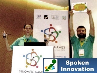 Spoken Innovation contest Innompic Games Miss Innovation World award winner