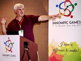 Vadim Kotelnikov Founde of Innompic Games venture presentation
