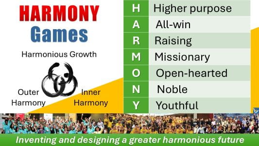 HARMONY Games - inventing and designing a greater future