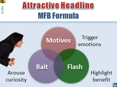 Appealing Headline MFB formula motives flash bait