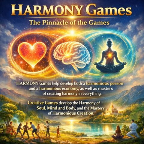 HARMONY Games banner by AI - AImage
