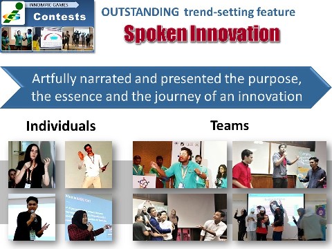 Spoken Innovation Inompic Games trend setter