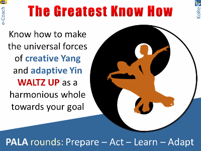 The Greatest Know How - make universal Yin-Yang forces waltz up