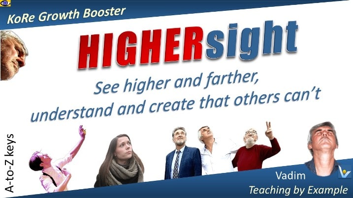 HIGHERsight rapid self-learning course ebook PowerPoint slide deck Vadim Kotelnikov