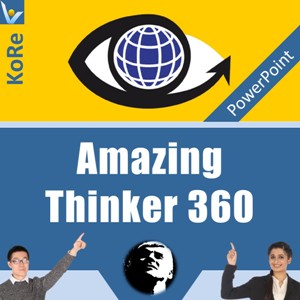 Amazing Thinker 360 PowerPoiint slides thinking creativity intuition subconscious for teachers trainers speakers