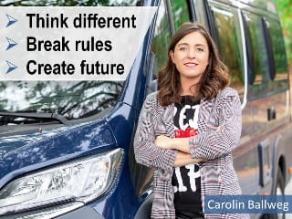 Carolin Ballweg, message to the world