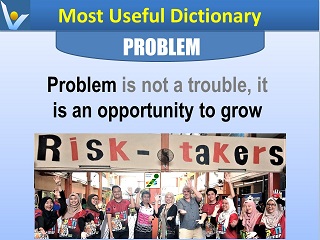 What is poroblem? Problem is an opportunity to grow