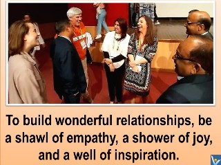 How To Build Wonderful Relationships rapport advice quotes VadiK