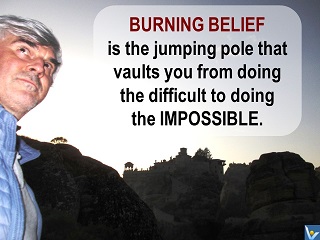 Vadim Kotelnikov burning belief quotes jumping pole from doing the difficult to doing the impossible