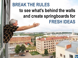 Break Rules to create change, VadiK quotes, Vadim Kotelnikov