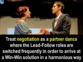 Negotiation as a Dance