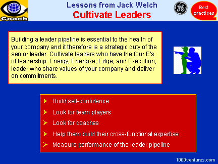 Leadership Development at GE: How to cultivate leaders