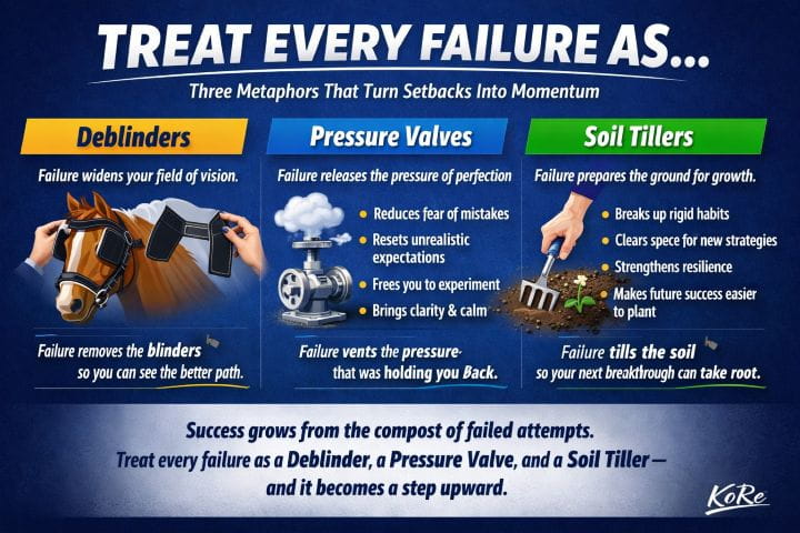 How To Fail Forward and Restart Smarter: Treat Every Failure as�