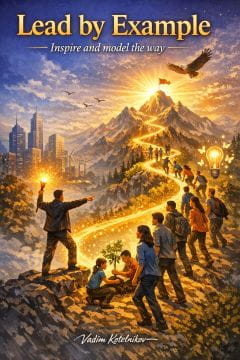 Lead by example - inspire and model the way. Vadim Kotelnikov 