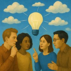 Blue Sky Thinking: Creative Intellectual Teamwork