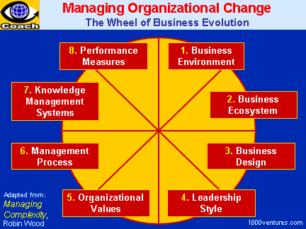 Managing Organizatonal Change: The Wheel of Business Evolution