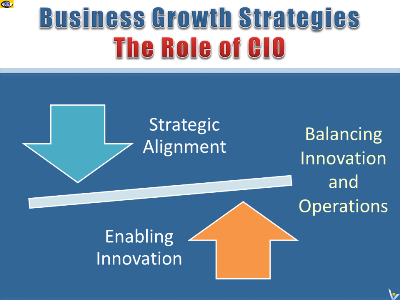 CIO Role Business Growth Strategies, Chief Information Officer Innovation