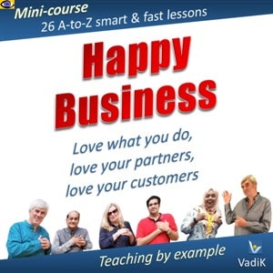 Happy Business mini-course self-learning slide deck for teachers Dr. VadiK