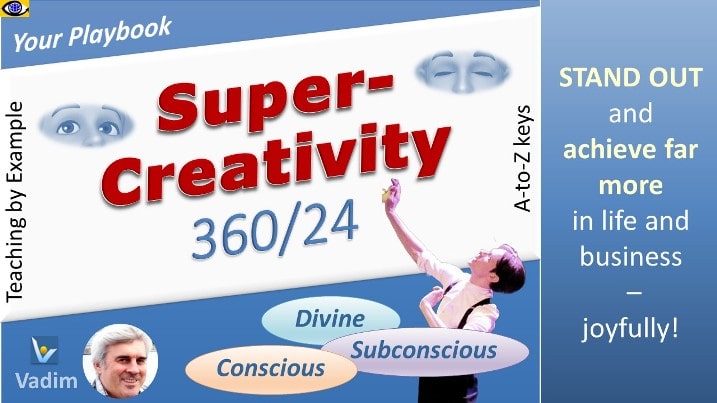 SuperCreativity A to Z 360 - how to become super-creative KoRe course