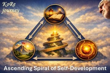 KoRe Journey – An Ascending Spiral of Self-Development: 3 Phases