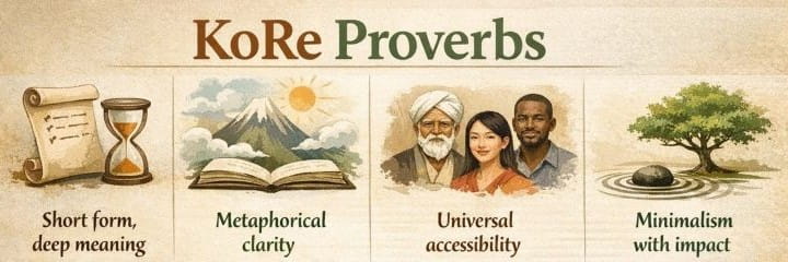 KoRe Proverbs: proverb-like sayings by Vadim Kotelnikov (VadiK)