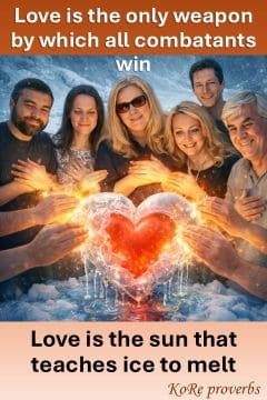 KoRe Way: Love is the only weapon by which all combatants win