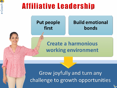 Affiliative Leadership benefits how to