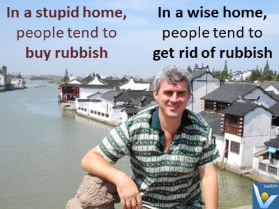 Wise home quote VadiK wisdom vs. stupidity messageful image MesIm