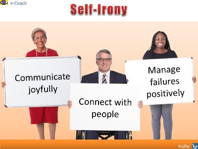 Self Irony benefits