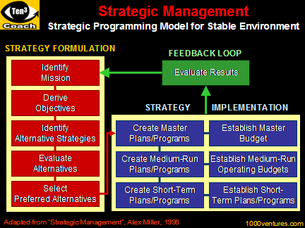 Strategic Management Strategic Programming model