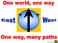 East vs. West One World One Way Many Paths