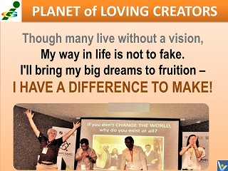 Song I Have a Difference to make lyrics vision big dreams Vadim Kotelnikov Planet of Loving Creators Ksenia Kotelnikova