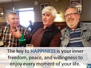 Inspirational happiness quotes inner freedom enjoy every moment Vadim Kotelnikov