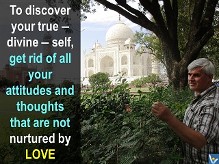 Vadim Kotelnikov selfdiscovery quotes love Taj Mahal India